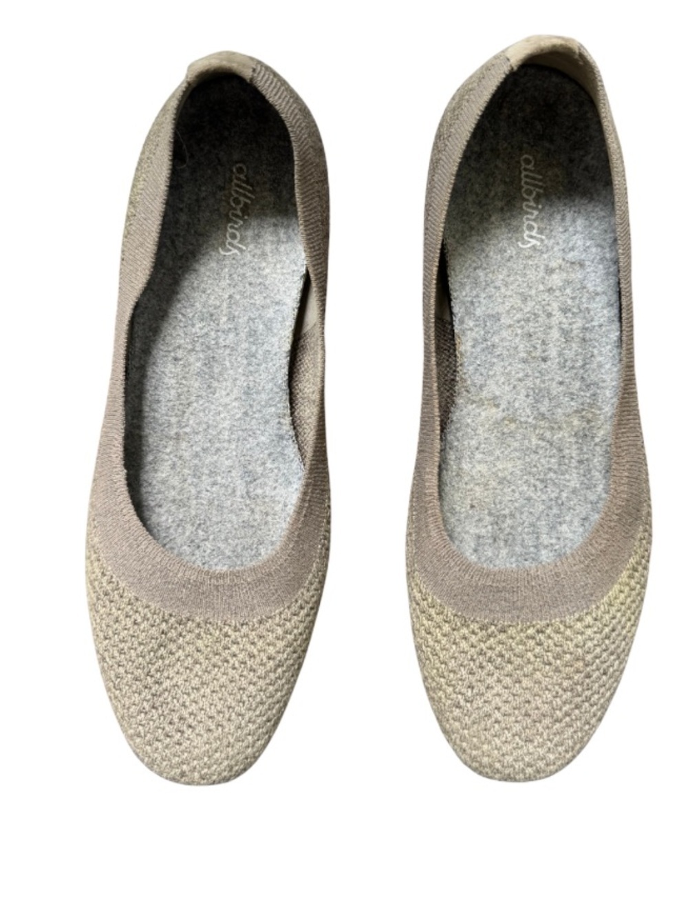 Allbirds Tree Breezers Ballet Flats Women’s 8.5 Olive Brown 🌿✨